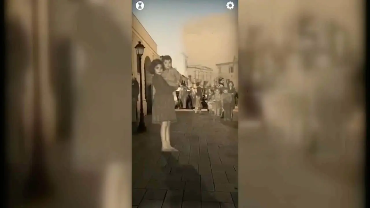 A spasso nel tempo. Basta solo un'APP